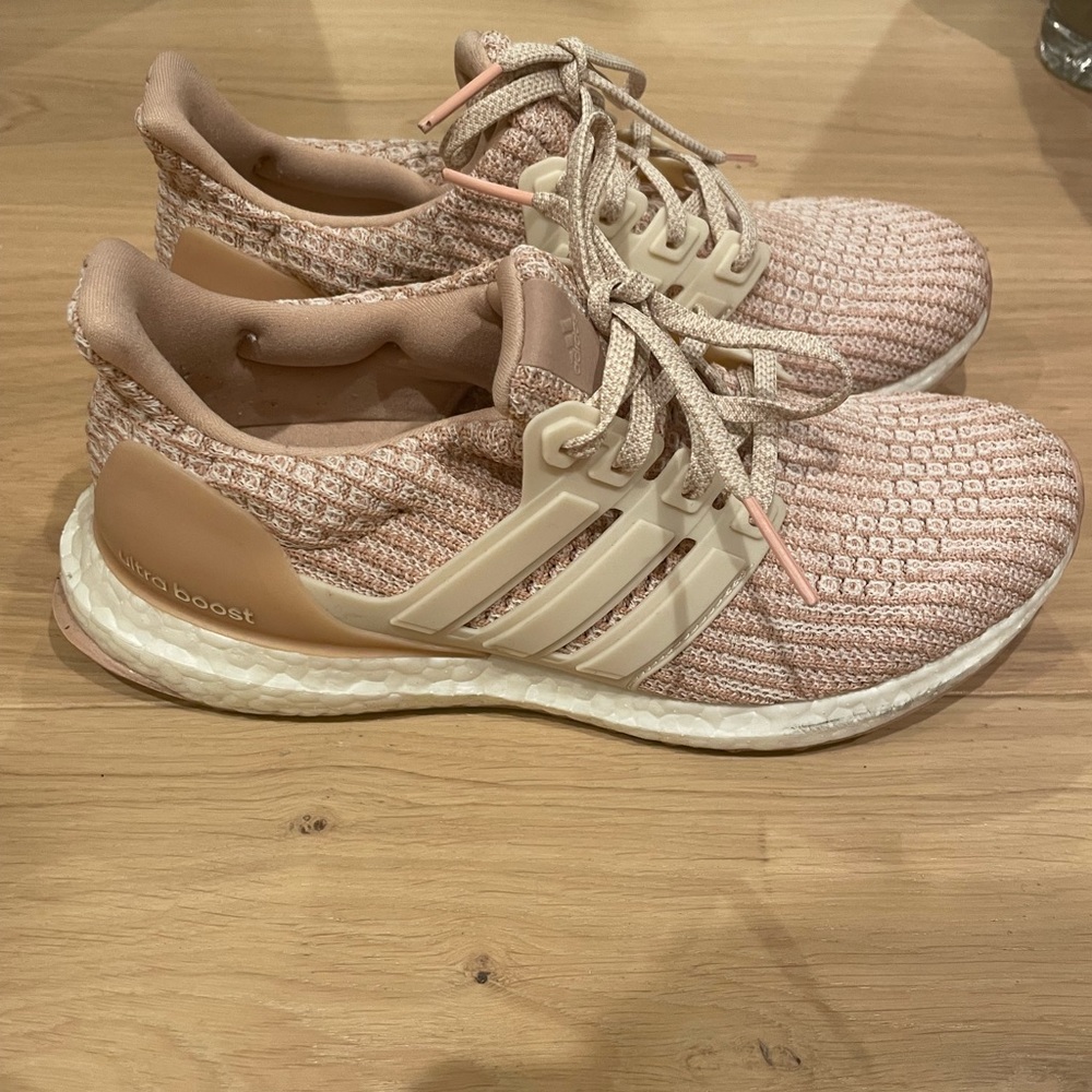 Warm Beige Adidas Ultraboost - Size 6 Women